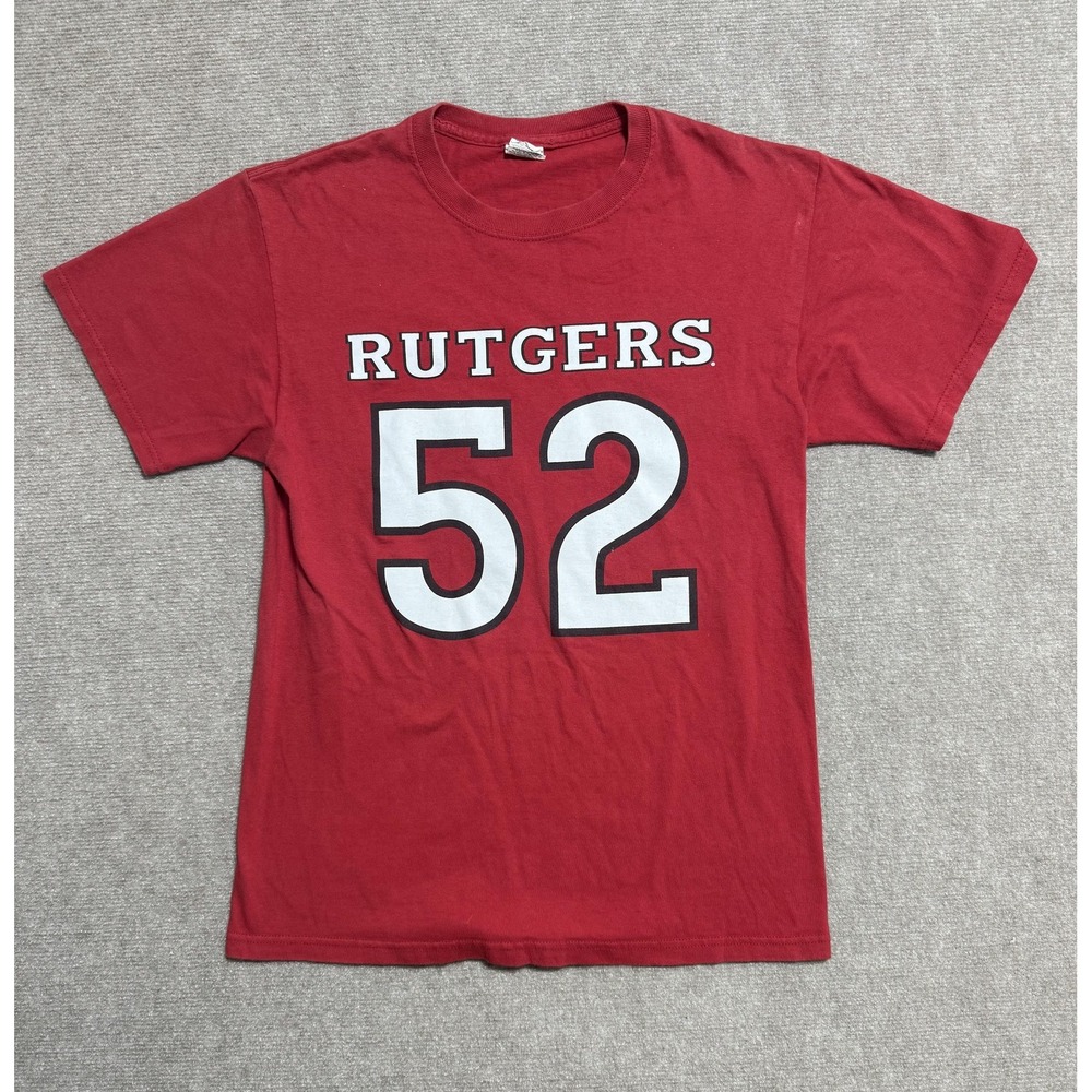 Rutgers Scarlet Knights Shirt Mens Medium NCAA Football Keep Chopping 52 Jerzees